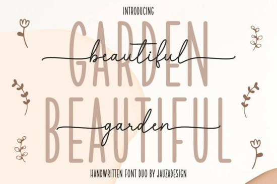 Beautifulgarden Font